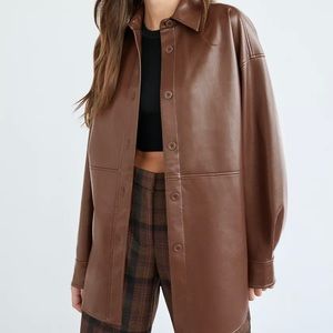 Aritzia Pelli Shirt Jacket